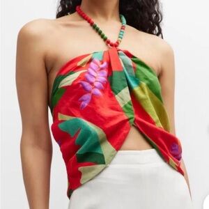 Farm Rio tropical crop top